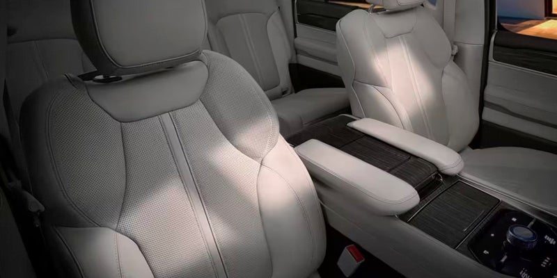 The seat in a 2024 Jeep Wagoneer in Pleasanton, TX