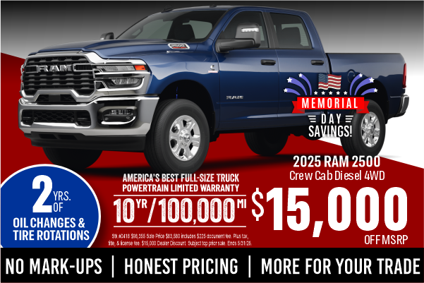 2025 RAM 1500