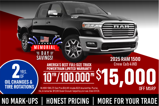 2025 RAM 1500